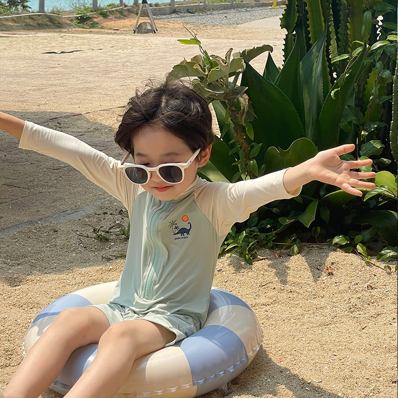 【BABY&KID】夏新作 カートゥーン恐竜水着SK090908