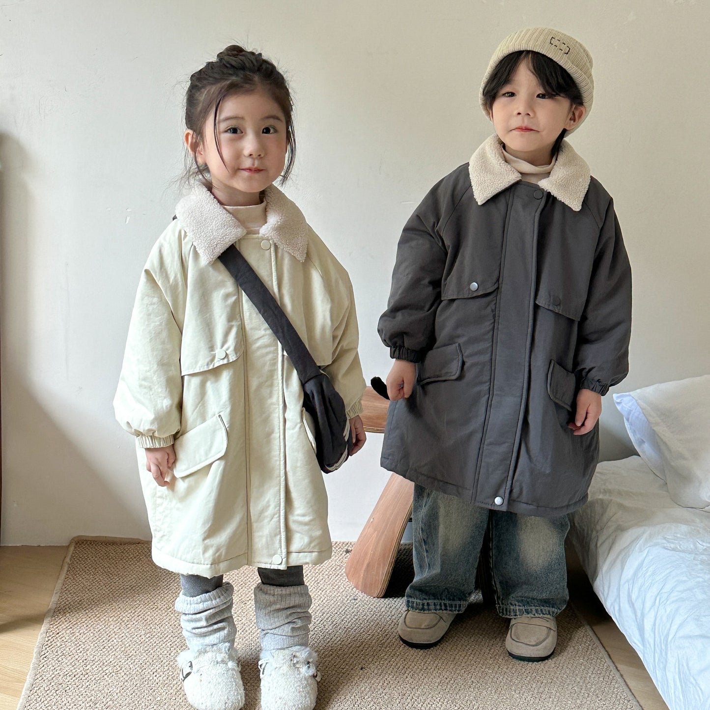 【BABY&KID】開襟ダウンコートSK012607