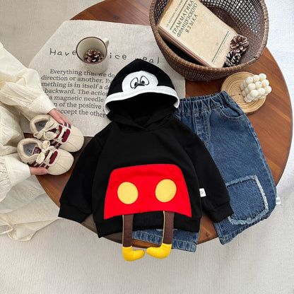 【BABY&KID】韓国風フード付きスウェットSK104128