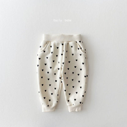 【BABY&KID】可愛いハートセットアップSK022403
