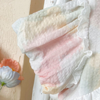 【BABY】夏新作 カラーレースロンパースSK091517