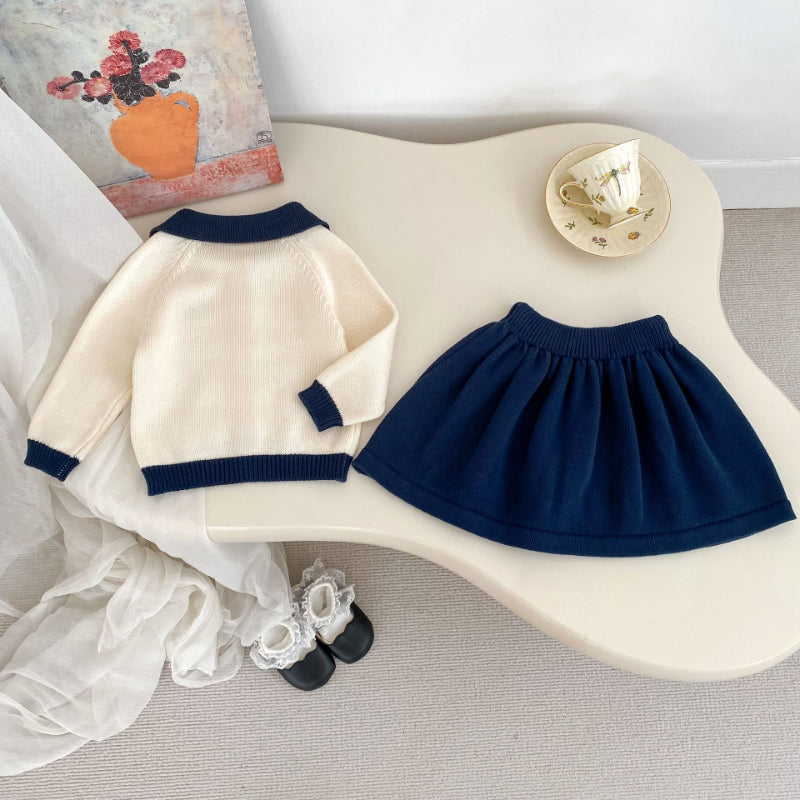 【BABY&KID】さくらんぼ刺繍セットアップSK092722