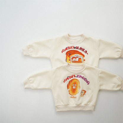 【BABY&KID】パンプリントスウェットSK101548