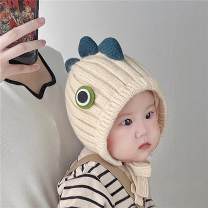 【HAT】恐竜デザイン耳あて帽子SK102436