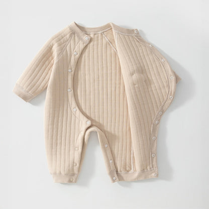 【BABY】北欧風無地キルティングカバーオールSK108410