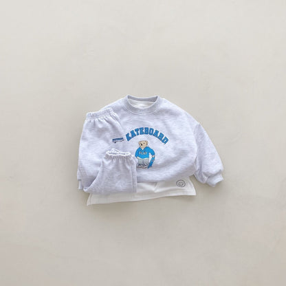 【BABY&KID】SKATEBOAROオシャレセットアップSK030313