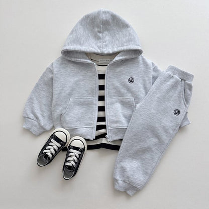 【BABY&KID】オシャレカジュアルフーディ＆ボトムスSK030317