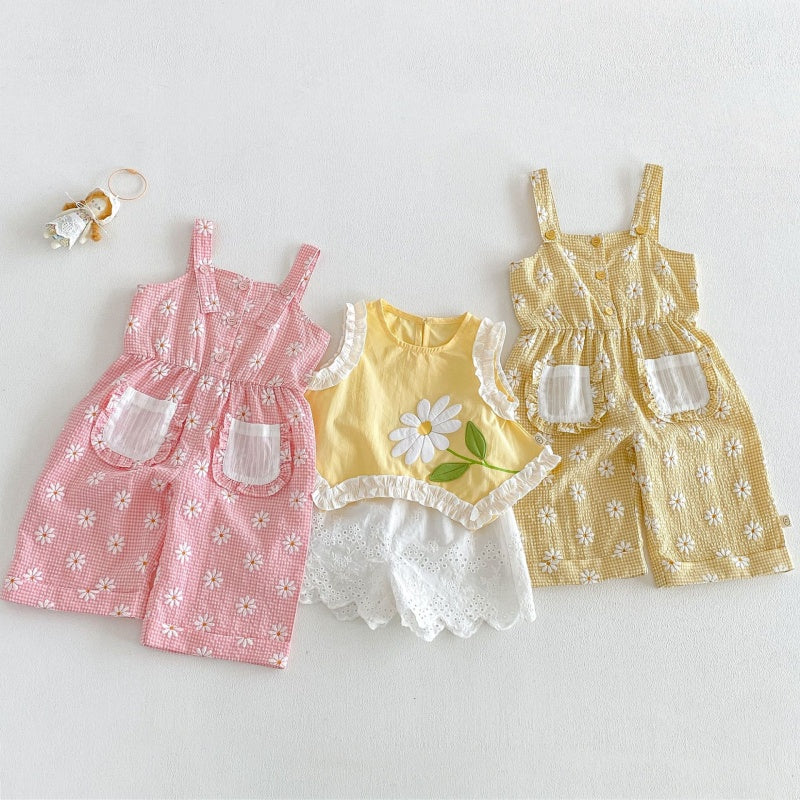 【BABY&KID】夏新作小花デイジードール、サロペットSK106101