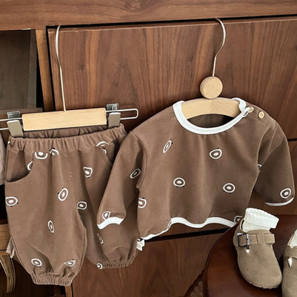 【BABY&KID】くまフェイス柄セットアップSK101820