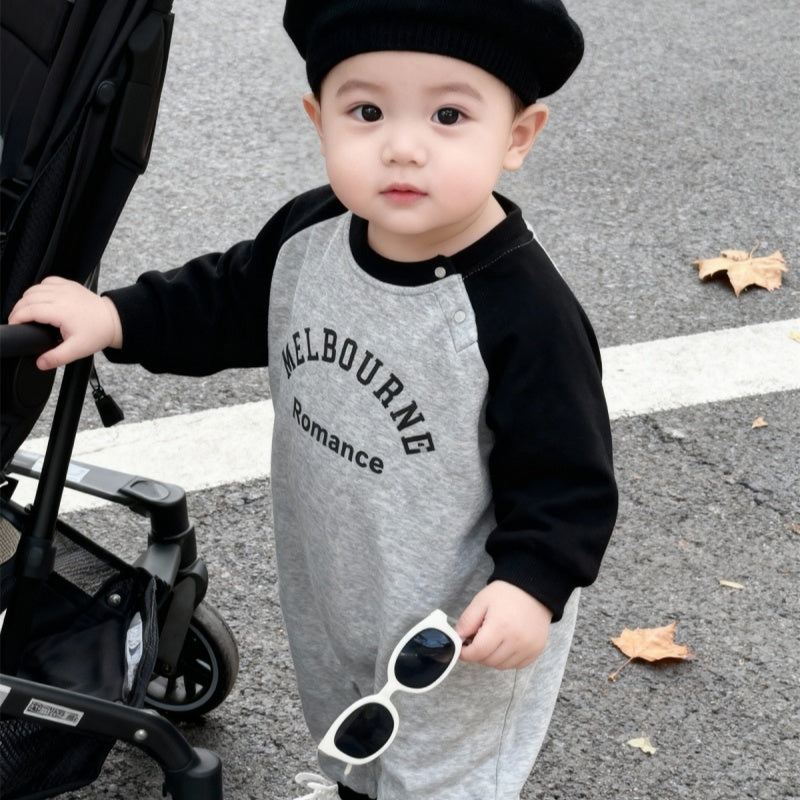 【BABY】冬新作ロゴあったかカバーオールSK103211