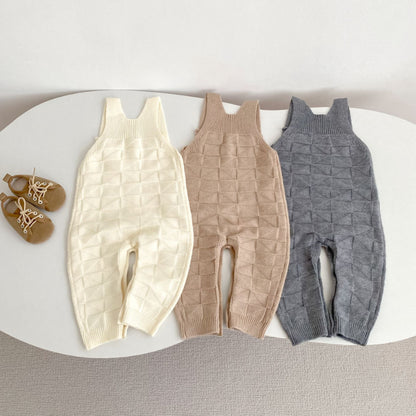 【BABY】ベーシックニットサロペットSK100720