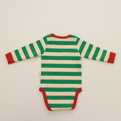 【BABY】ボーダーロンパースorTシャツ&レギンスSK101542