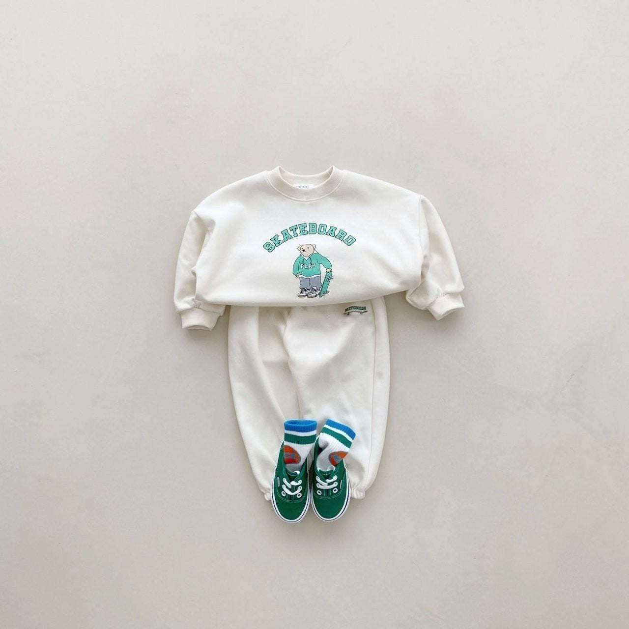 【BABY&KID】SKATEBOAROオシャレセットアップSK030313
