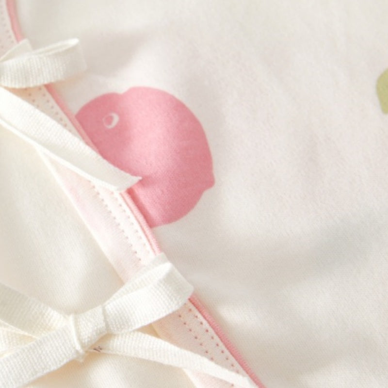 【BABY】北欧風フルーツ＆アニマル総柄ロンパースSK104408