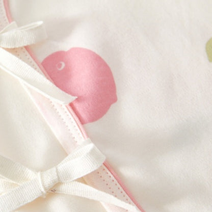 【BABY】北欧風フルーツ＆アニマル総柄ロンパースSK104408