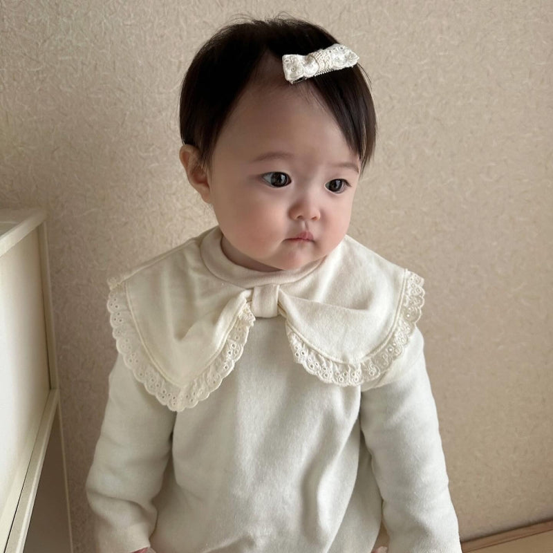【BABY】ドールカラーレースロンパースSK100719