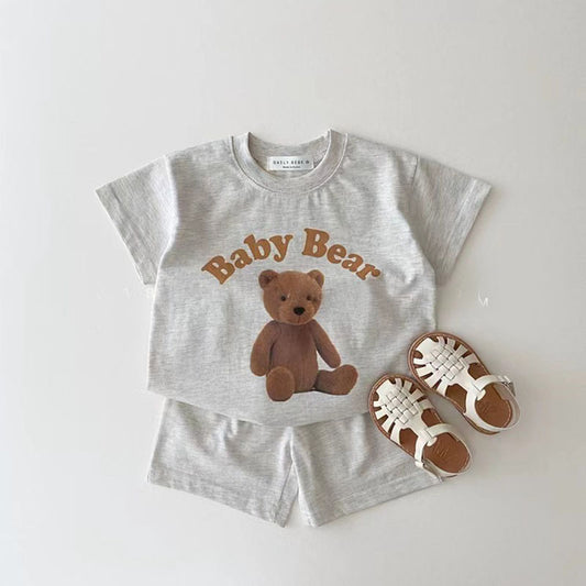 【BABY&KID】夏新作 かわいいアニマルセットアップSK082719