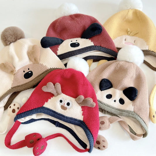 【HAT】アニマルニット帽子SK101615