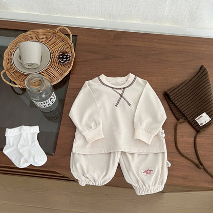 【BABY&KID】ワッフルリラックスセットアップSK101829