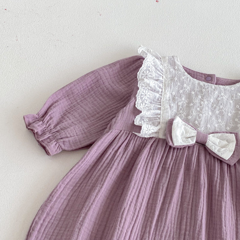 【BABY】レース刺繍カバーオールSK103617