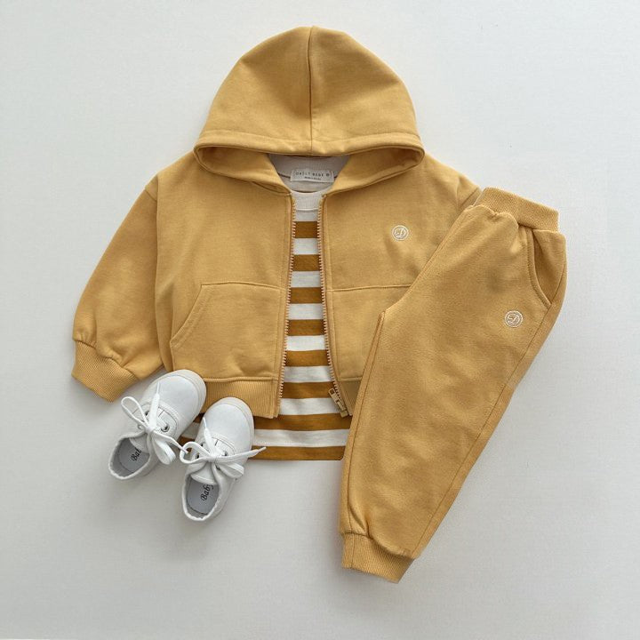 【BABY&KID】オシャレカジュアルフーディ＆ボトムスSK030317