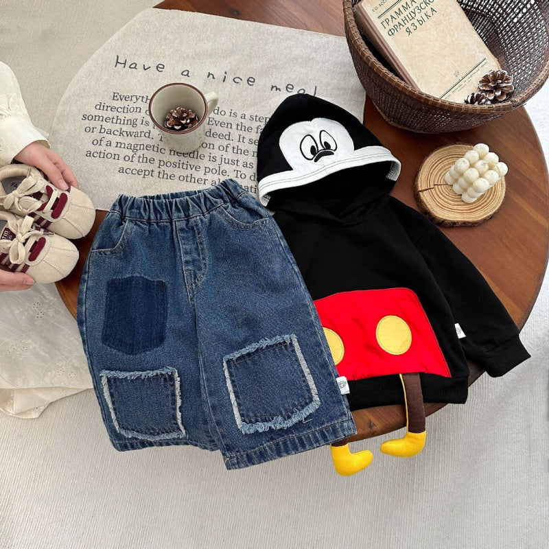 【BABY&KID】韓国風フード付きスウェットSK104128