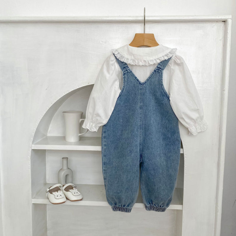 【BABY&KID】ハートデニムサロペットSK100629