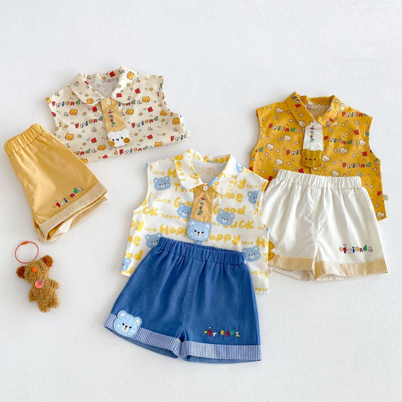 【BABY&KID】夏新作カートゥーンプリントショートパンツSK106118