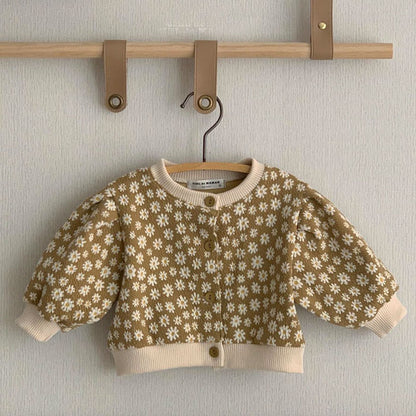 【BABY&KID】デイジーニットカーディガンSK101545