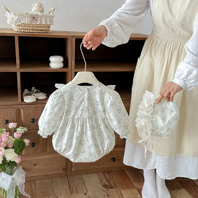 【BABY】スウィート小花柄ロンパースSK107907