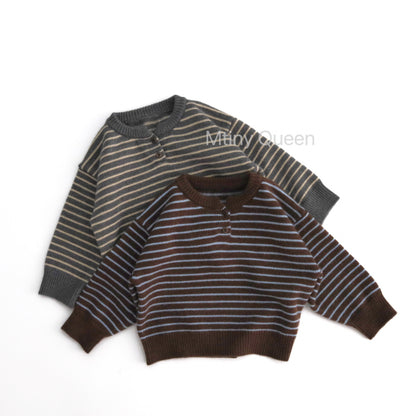 【BABY&KID】ボーダープルオーバーニットSK100539
