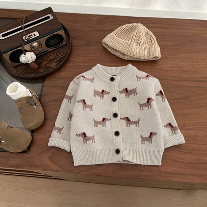 【BABY&KID】カートゥーンニットカーディガンSK101819