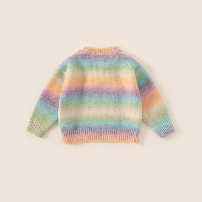 【BABY&KID】カラーポンポンニットセーターSK101837
