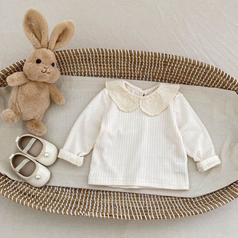 【BABY&KID】レース襟TシャツSK100624