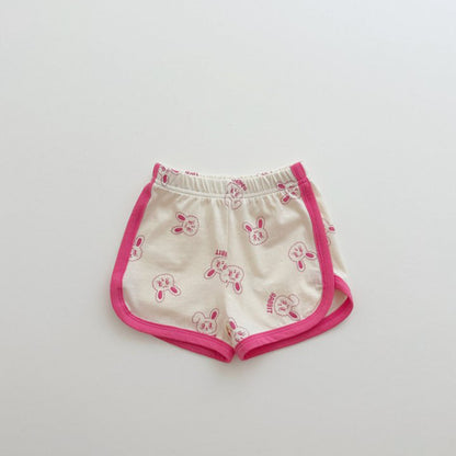 【BABY&KID】夏新作 ベア総柄セットアップSK091212