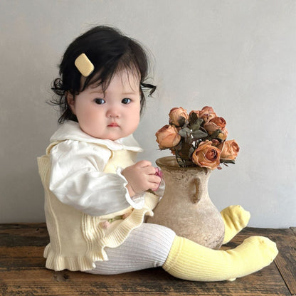【BABY&KID】ポンポン付きニットベストSK101828