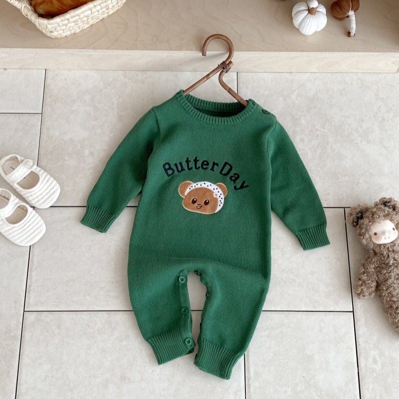 【BABY&KID】くまニットカバーオールSK092707