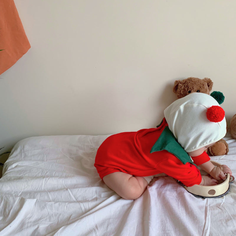 【BABY】ポンポンクリスマスウェアSK102805