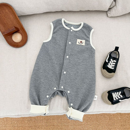 【BABY】ノースリーブリブオールインワンSK032104