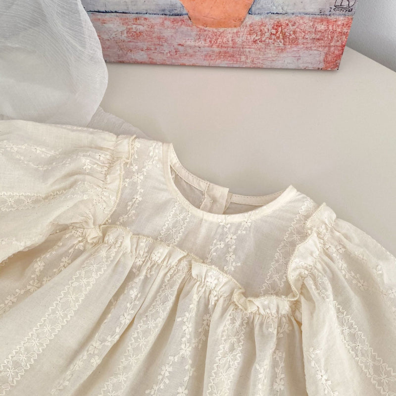 【BABY】花柄刺繍セットアップSK010205
