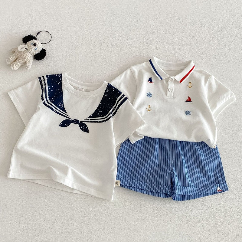 【BABY&KID】夏新作韓国風Tシャツ、ショートパンツSK105516