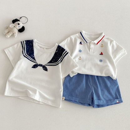 【BABY&KID】夏新作韓国風Tシャツ、ショートパンツSK105516