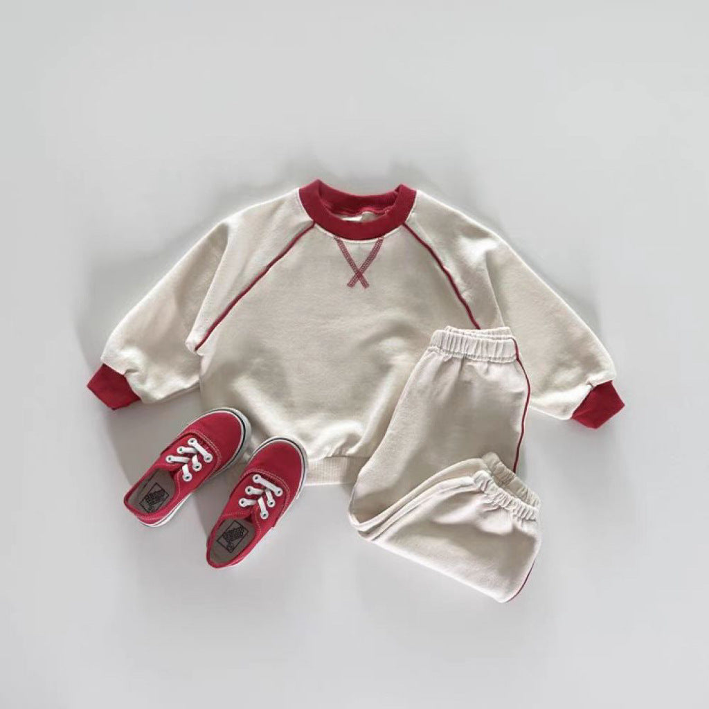 【BABY&KID】韓国風セットアップスウェットSK101920