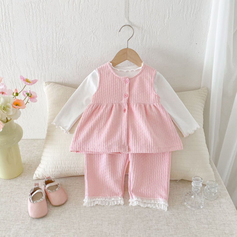 【BABY&KID】かわいいうさ耳セットアップSK092320