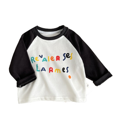 【BABY&KID】ロゴ配色TシャツSK100206