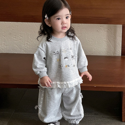 【BABY&KID】スウィート蝶結びセットアップSK107016
