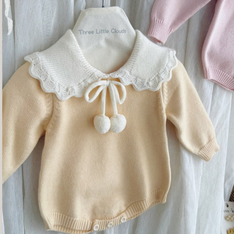【BABY】ニットボールロンパースSK106916