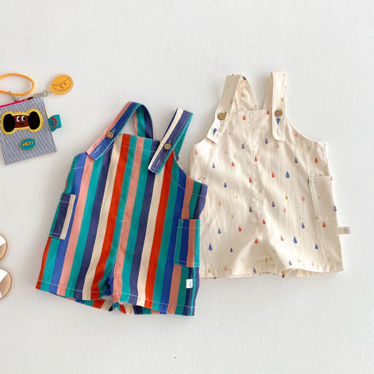 【BABY&KID】夏新作 ストライプサロペットSK080606