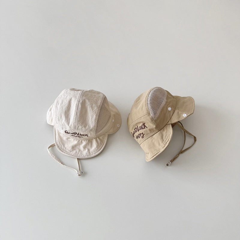 【HAT】ネックガード付きUV帽子SK105416