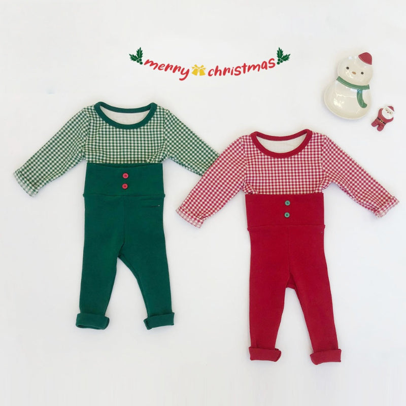 【BABY】クリスマスウェアセットアップSK102830